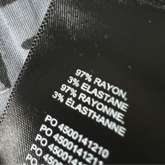 Aritiza Babaton Womens Light Blue Mock Neck Ribbed Short Gonzalo Hip T-Shirt XS - Picture 6 of 8